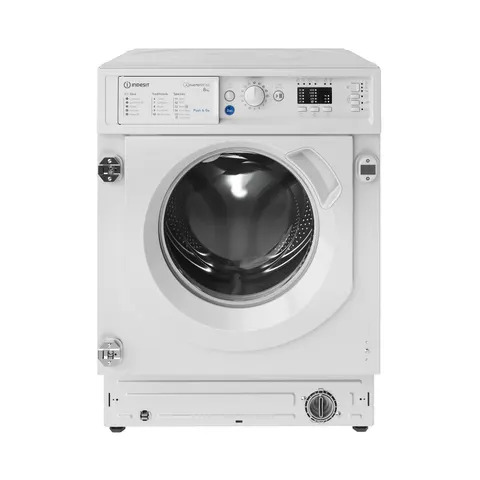 Indesit BIWMIL81485UK Integrated Washer – White – image 1