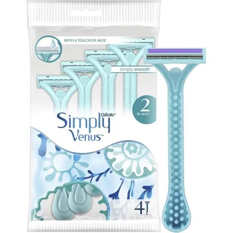 Gillette Venus Scheermesjes 4st Simply 2 – afbeelding 1