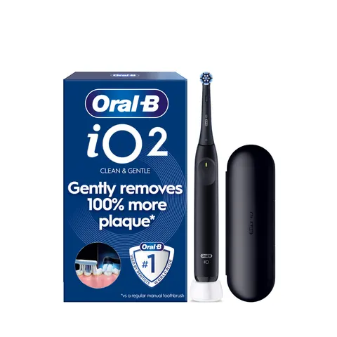 Oral-B iO2 Series Black + Travel Case – image 1