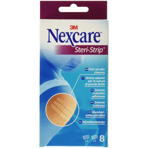 Nexcare Steri Strip Suturas 2 Sobres – imagen 1