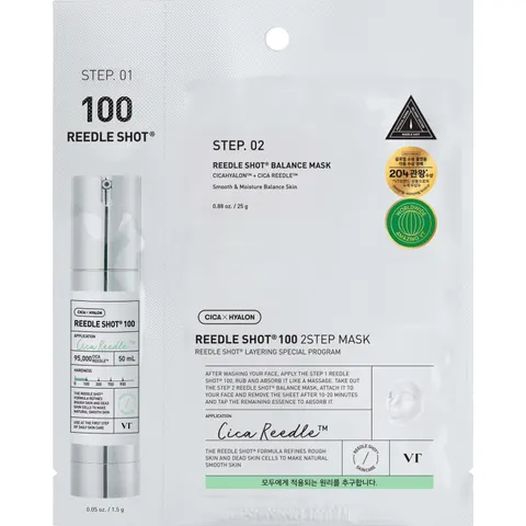 VT Cosmetics Mild Reedle Shot 100 2-step Mask – Bild 1