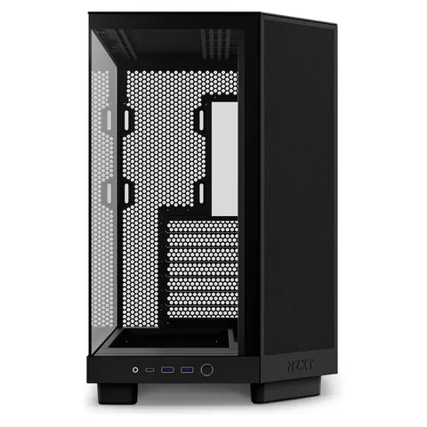 Vidrio templado ATX H6 Flow (negro) - NZXT – imagen 1