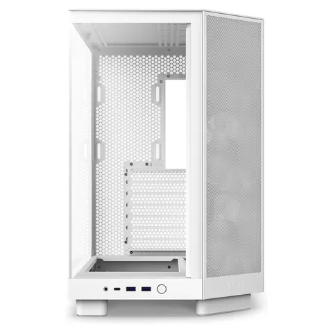 NZXT Midi Tower H6 Flow RGB weiß – Bild 1