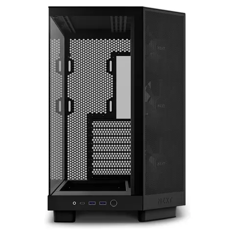 NZXT H6 Flow RGB Midi Tower Black – image 1