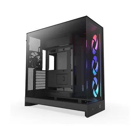 NZXT H9 Flow RGB Midi Tower Black – image 1