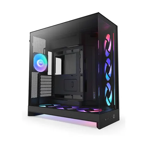 NZXT H9 Flow RGB+ – Schwarz – Bild 1