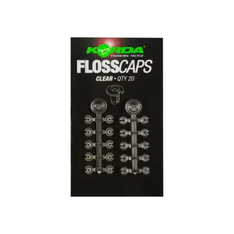 Stopery Floss Caps Przezroczyste Korda – zdjęcie 1
