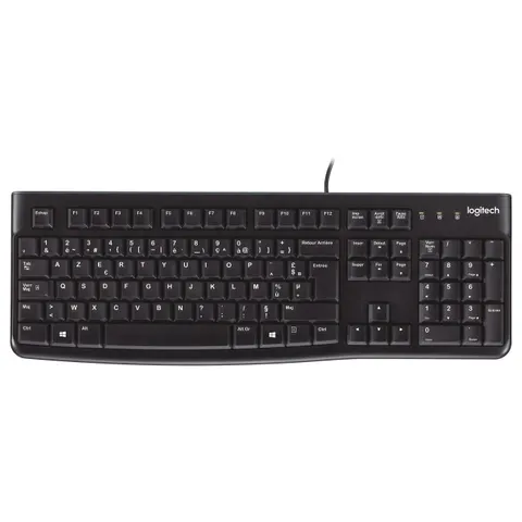 Clavier Logitech K120 USB (OEM) (Noir) #2POURCENT – image 1