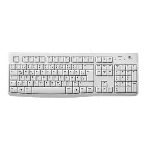 Logitech USB Keyboard K120 white retail – Weiß – Bild 1