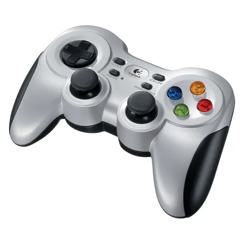 Logitech F710 - Gaming Controller voor PC - Draadloos - Zilver – afbeelding 1