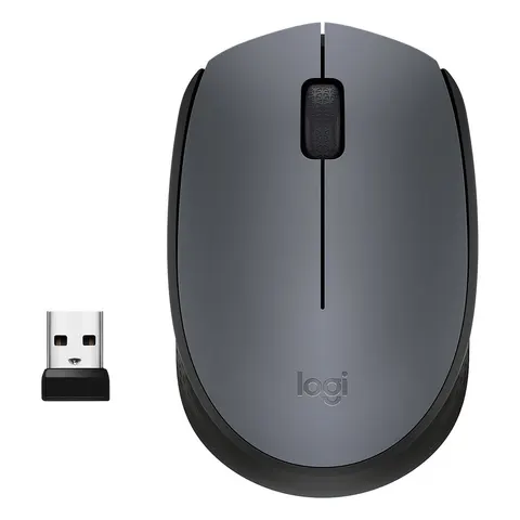 Logitech WIRELESS MOUSE M170 GREY-K WRLS – imagen 1