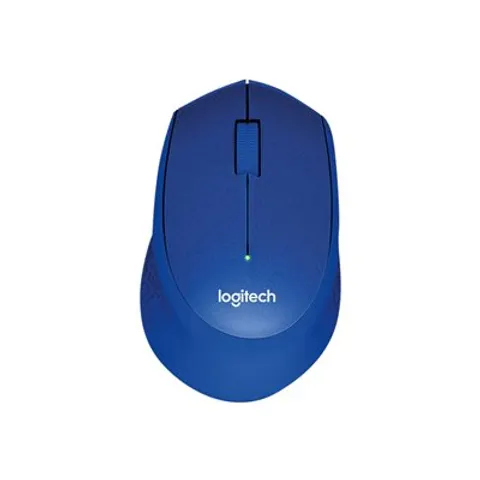 Logitech M330 Silent Plus - Draadloze Muis - Blauw – afbeelding 1