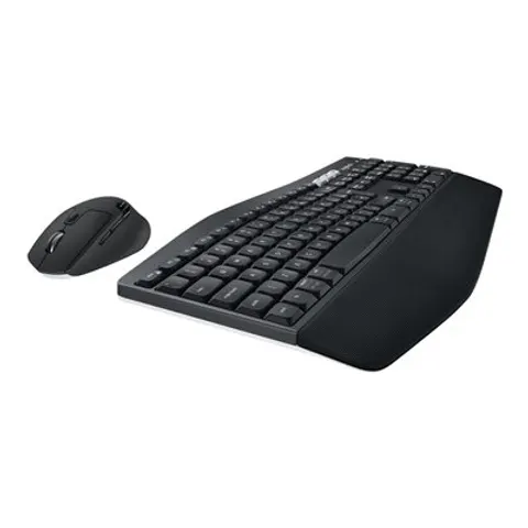Logitech Wireless Combo MK850 Performance Tastatur und Maus, UK-Layout – Schwarz – Bild 1
