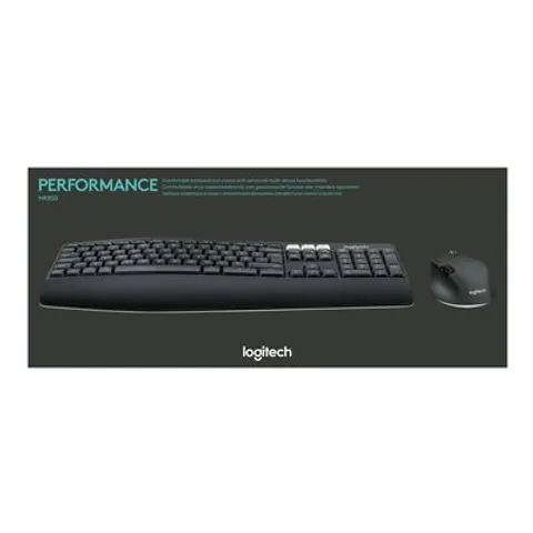 Teclado + mouse logitech mk850 bluetooth negro – imagen 1