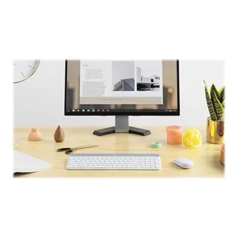 Logitech MK470 Slim Combo weiß – Bild 1