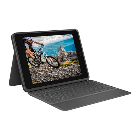 Logitech Rugged Folio Ultra-Schutzcase mit Tastatur – Bild 1