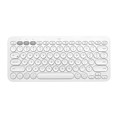 Logitech 920-009584 keyboard – Weiß – Bild 1