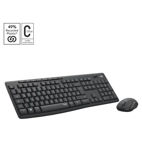 Logitech 920-009796 keyboard – Schwarz,Graphit,Grafit – Bild 1