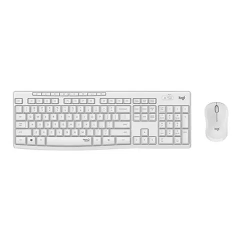 Logitech MK295 Wireless Desktop weiß – Bild 1