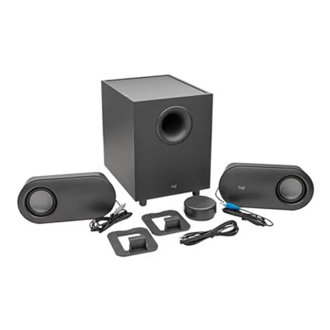 Logitech Speaker Z407 black retail – Grau – Bild 1
