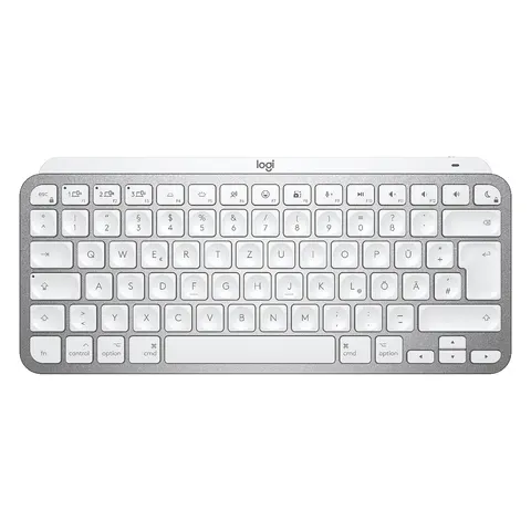 Logitech MX Keys Mini Tastatur für MAC – Hellgrau – Bild 1