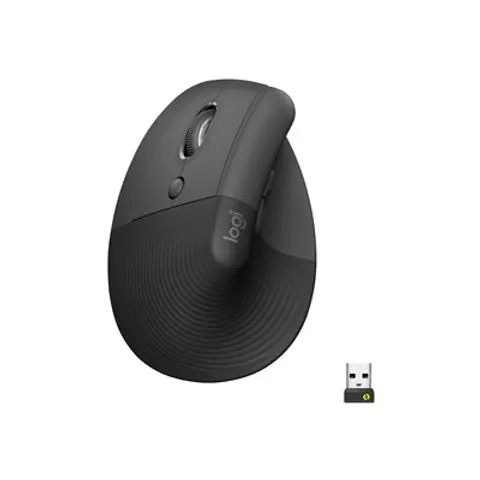 Logitech Lift Vertical Ergonomic Mouse for Business. Left – image 1