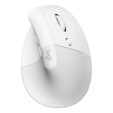 Logitech Lift for Mac vertikale ergonomische Maus – Off-White – Bild 1