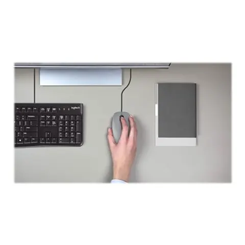 LOGITECH M110GR - Mouse, Wired, Grey – image 1