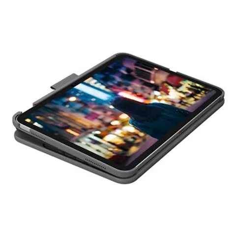 Logitech Slim Folio QWERTY UK English Bluetooth Grey – image 1