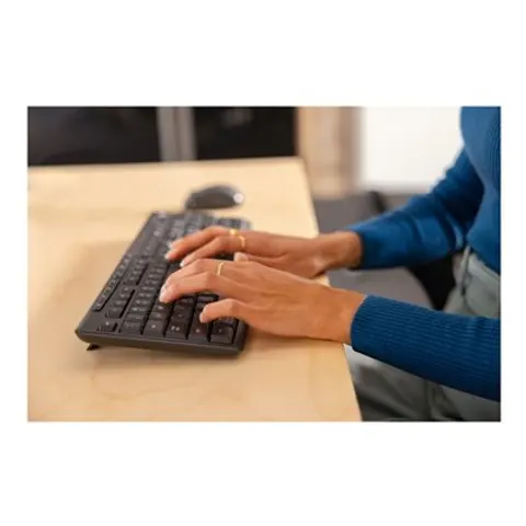 Logitech MK370 Keyboards - Graphite Black – image 1