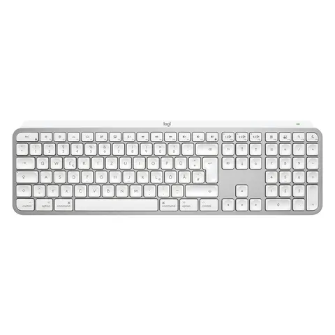 Logitech MX Keys S for Mac keyboard – Hellgrau – Bild 1