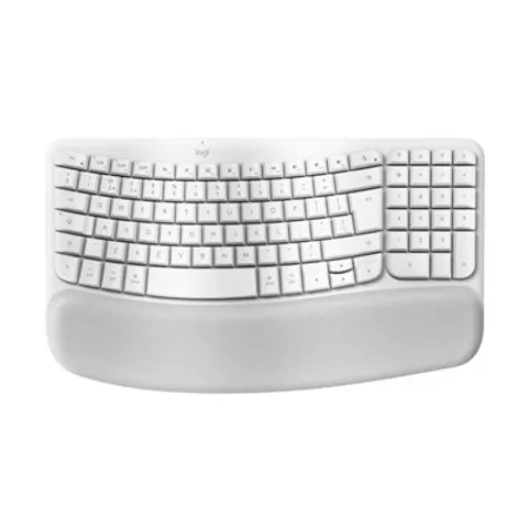 Logitech Wave Keys – Cremeweiß – Bild 1