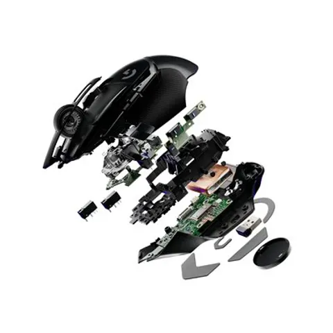 Logitech mouse gaming G G502 X + G240 nero – immagine 1