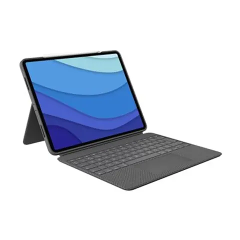 Logitech Combo Touch QWERTZ Duits Smart Connector Grafiet – 123113 – afbeelding 1