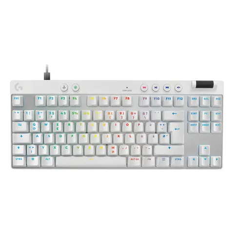 Logitech G 920-013240 keyboard – Weiß – Bild 1