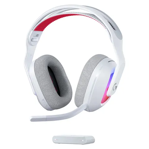 Logitech G Astro A20 X PS5, Xbox, Switch, PC RGB Headset – White – image 1