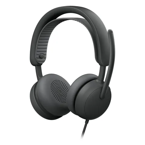 Logitech Zone Wired 2 for Business Headset, UC, Grafit – Grau – Bild 1