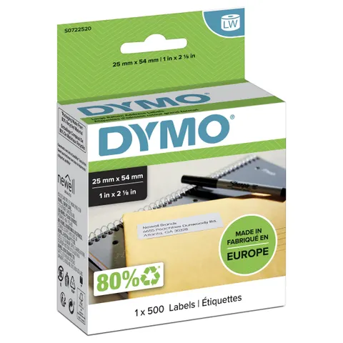 Original Dymo 11352 / S0722520 Étiquettes DirectLabel – Bild 1