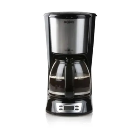 Domo DO 708 K Kaffeeautomat sw/ED 1,5 l m. Timer – Bild 1