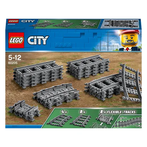 LEGO City Tracks 20 Pieces Set 60205 – image 1