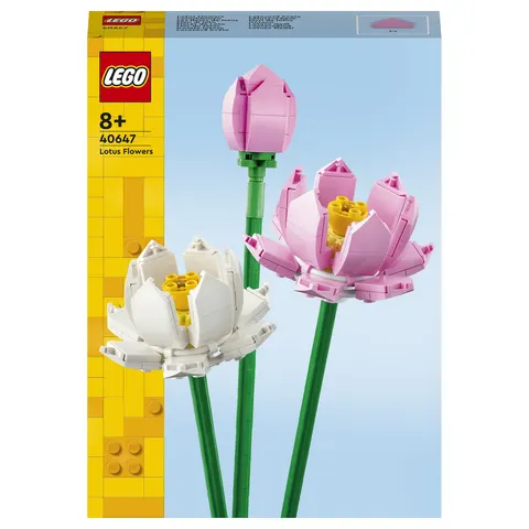 LEGO Botanicals Lotus Flowers – Bild 1