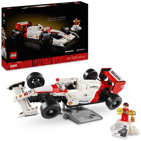 Lego MCLAREN MP4/4 E AYRTON SENNA 10330 – immagine 1