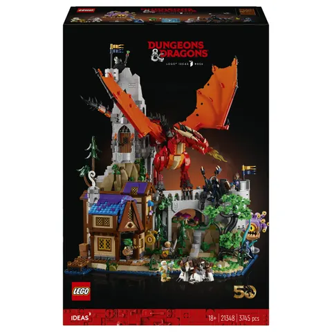 LEGO Ideas Dungeons & Dragons 21348 – Red – image 1
