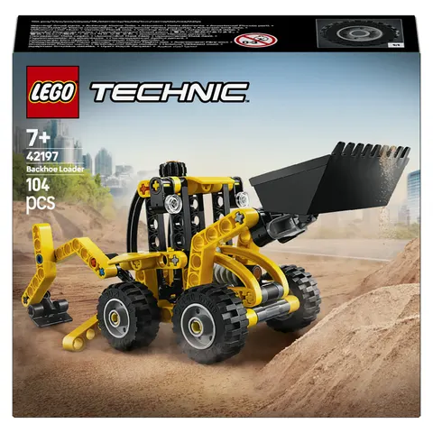 LEGO Technic Backhoe Loader Construction Vehicle Toy 42197 – image 1