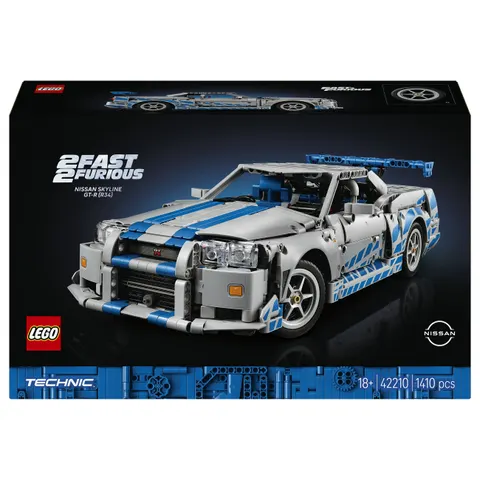 Lego Technic Nissanskylinegt-r(r34) 2fast2furious 42210, – immagine 1