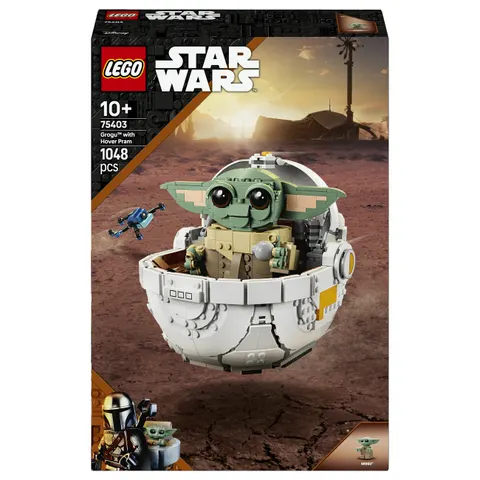 Star Wars: Grogu con coche planeador - LEGO – imagen 1