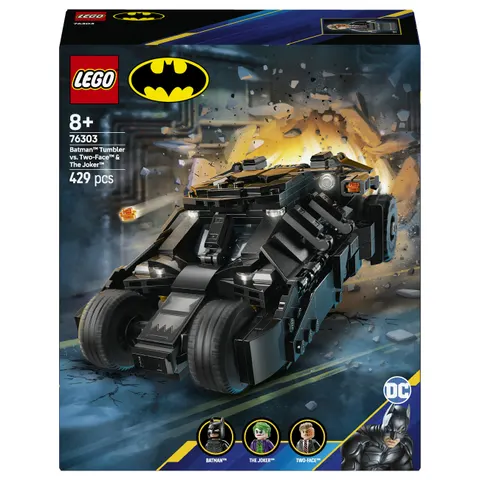 Lego Super Heroes Dc Batman Vs Two-face E Joker 76303, Multicolore – immagine 1