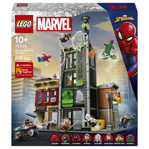 LEGO Marvel Spider-Man vs. Oscorp Building Toy 76324 – image 1