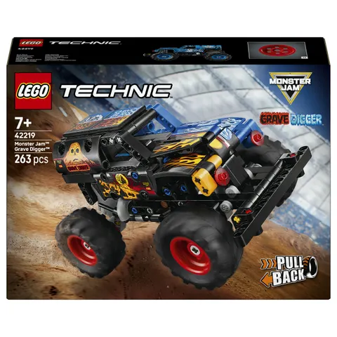 Lego Technic Monster Jam™ Grave Digger™ Fuoco e Ghiaccio 42219 – immagine 1
