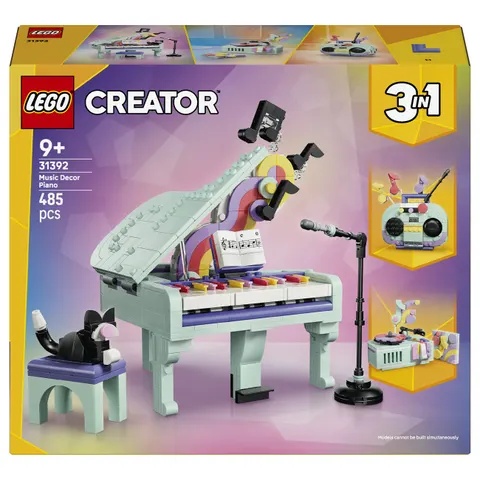 LEGO Creator Deko-Klavier mit Katze – Bild 1